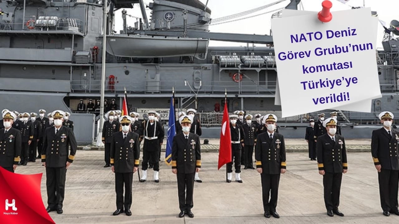 Türkiye NATO Daimi Deniz Görev Grubu-2'nin Komutasını devraldı!