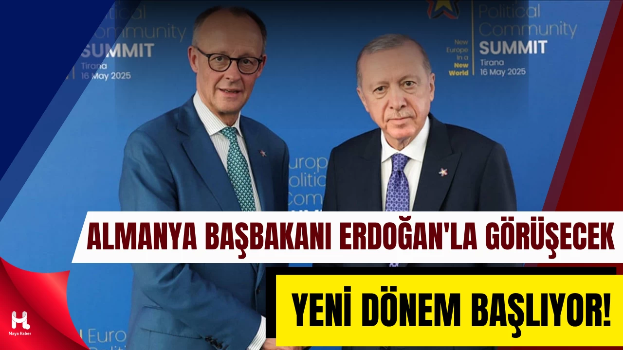 Almanya Başbakanı Merz Ankara’da: Erdoğan’la Görüşecek
