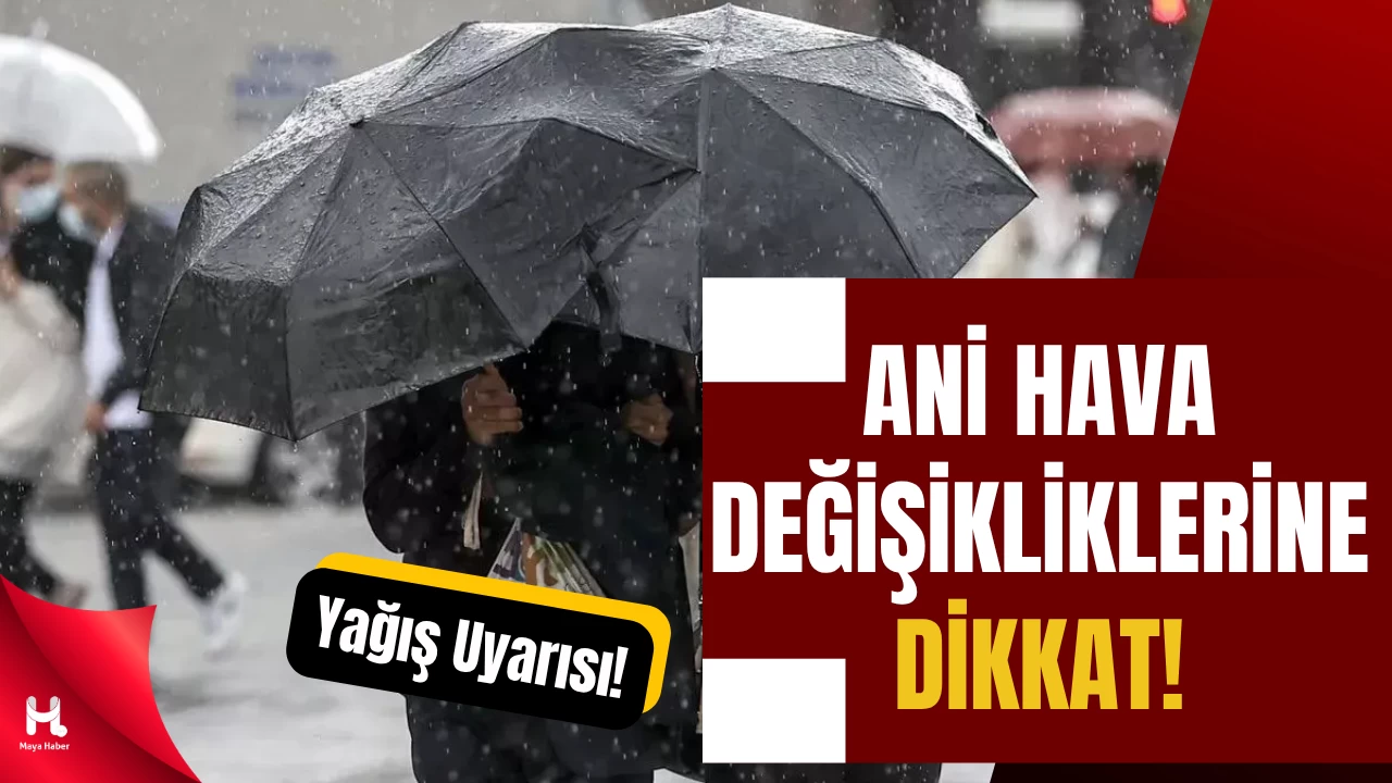 Kuvvetli Sağanak Geliyor: Marmara ve Ege Alarmda!