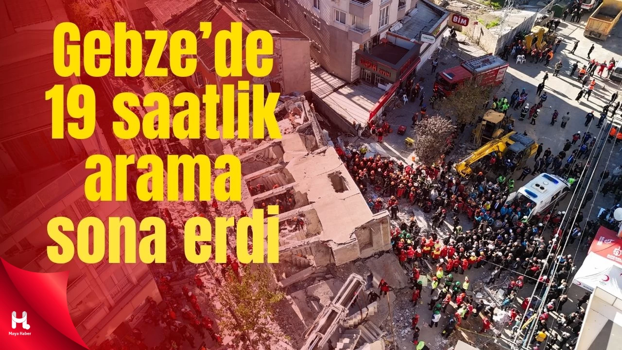 Kocaeli’de çöken binada 19 saatlik arama: Bilir ailesinden geriye bir kişi kaldı