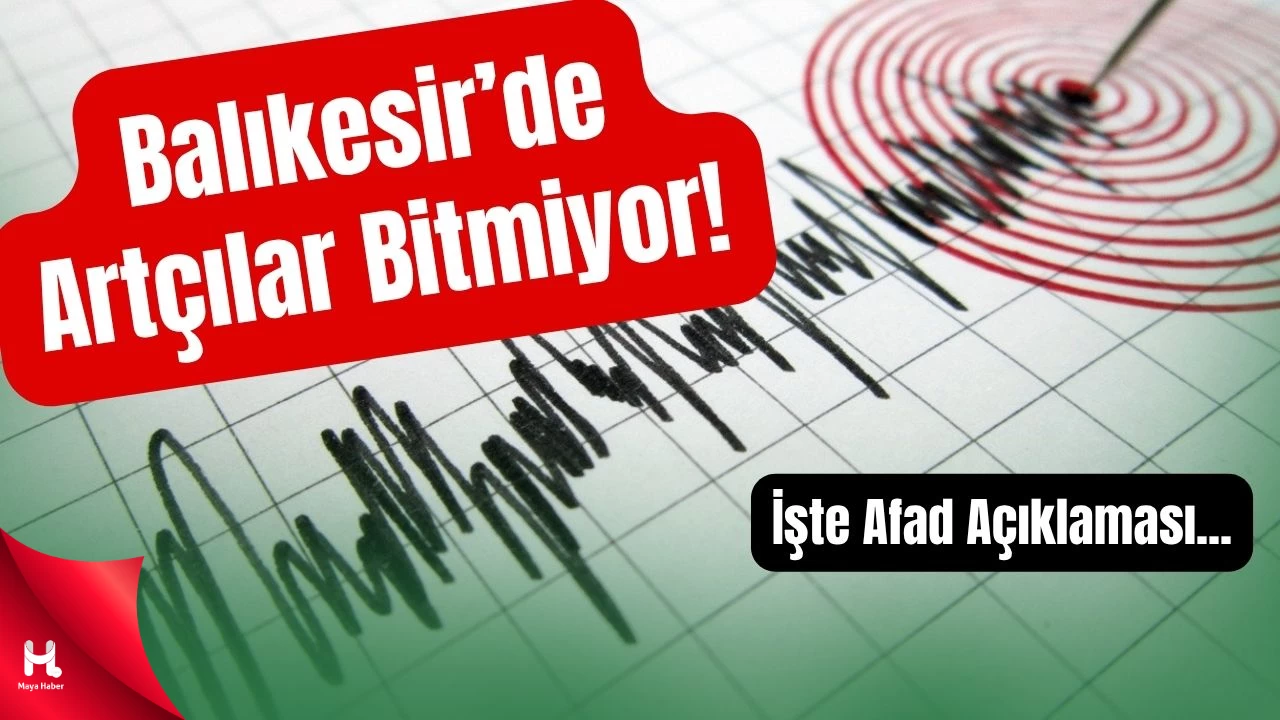 Balıkesir Yine Sallandı! AFAD’ dan Deprem Açıklaması