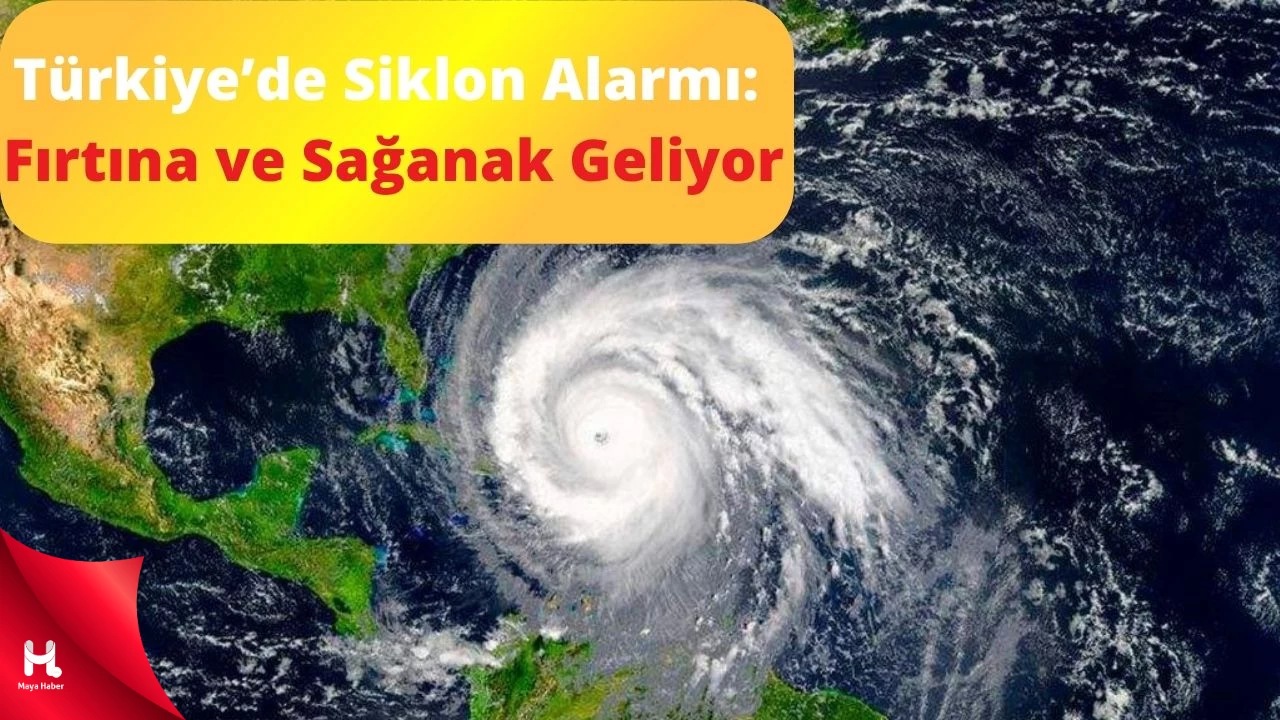 MGM’ den Kırmızı Alarm: Siklon Dalga Türkiye’ye Girdi