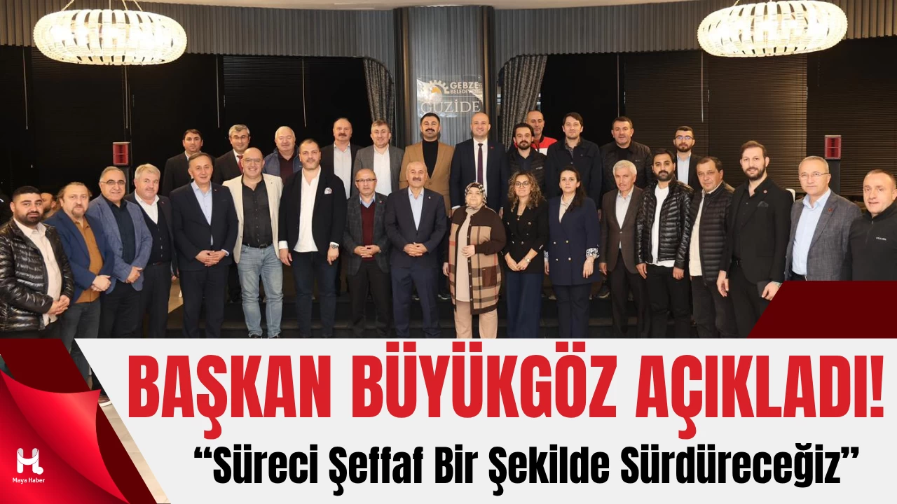 Başkan Büyükgöz’den Bilgilendirme Toplantısı