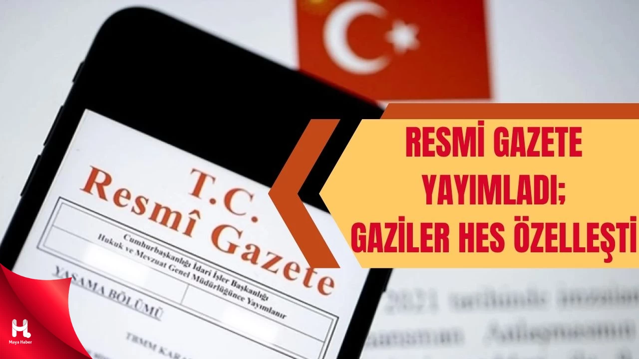 Özelleştirme İdaresi Onayladı: Gaziler HES Satıldı