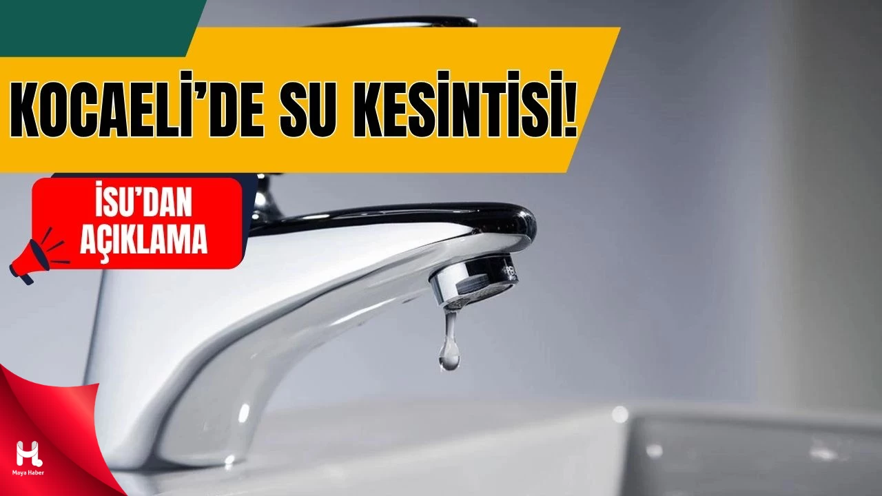 Kocaeli’de Planlı ve Arıza Kaynaklı Su Kesintisi Uyarısı!