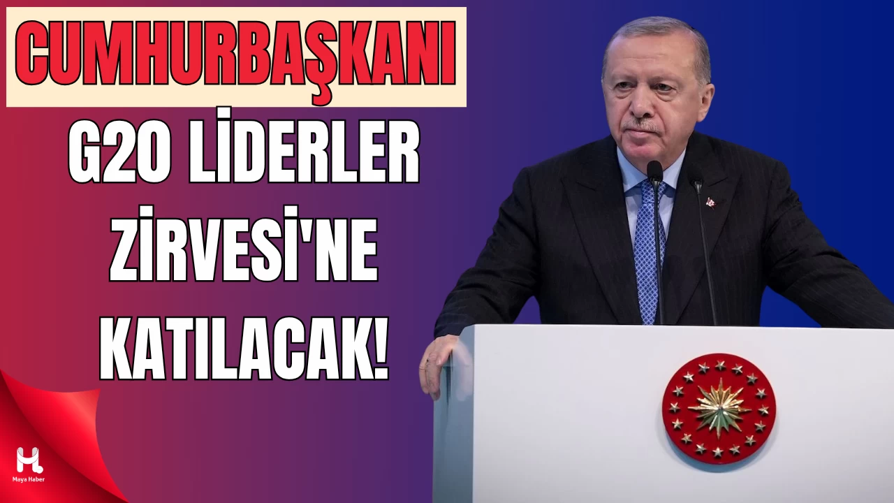 Cumhurbaşkanı, G20 Zirvesi İçin Güney Afrika’ya Gidiyor