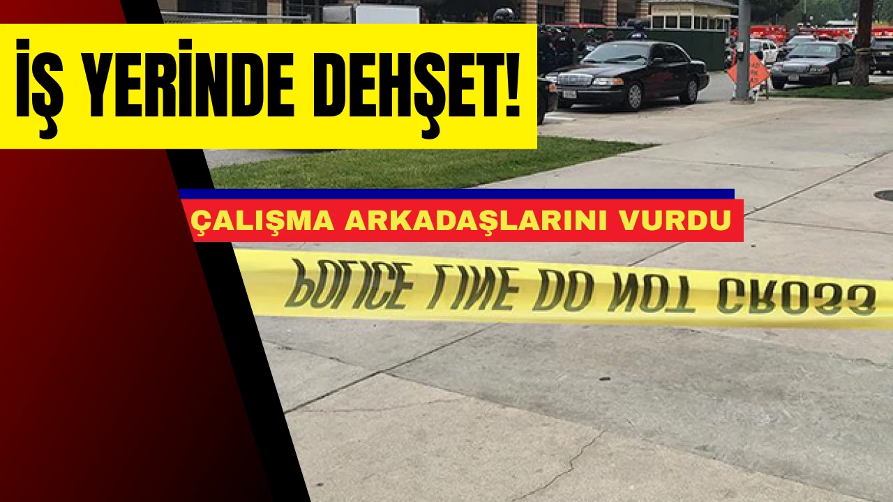 ABD’de saldırgan iş arkadaşlarını vurdu, ardından intihar etti