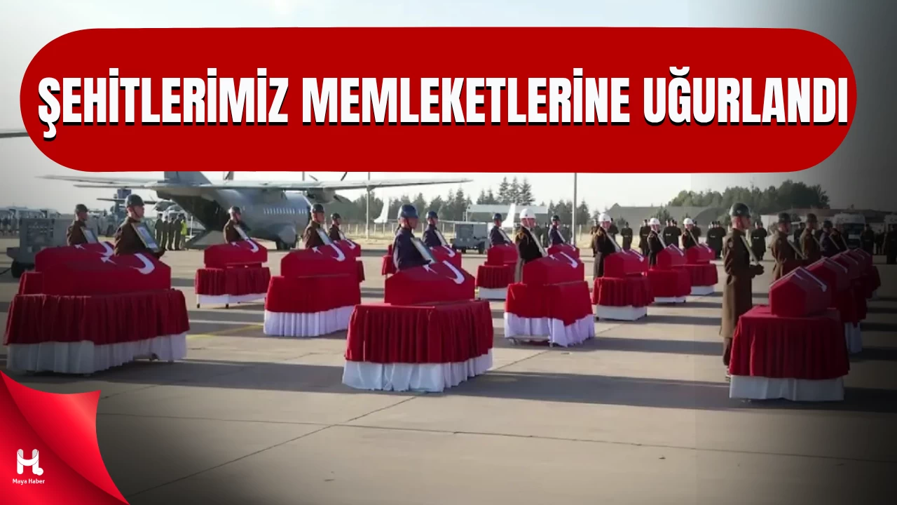 20 vatan evladına son görev! Şehitlerimiz memleketlerine uğurlandı