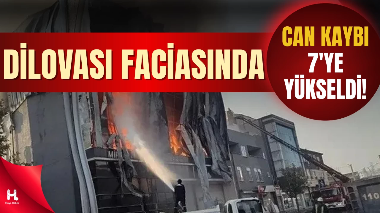 Kocaeli’deki Fabrika Yangınında Ölü Sayısı 7’ye Yükseldi