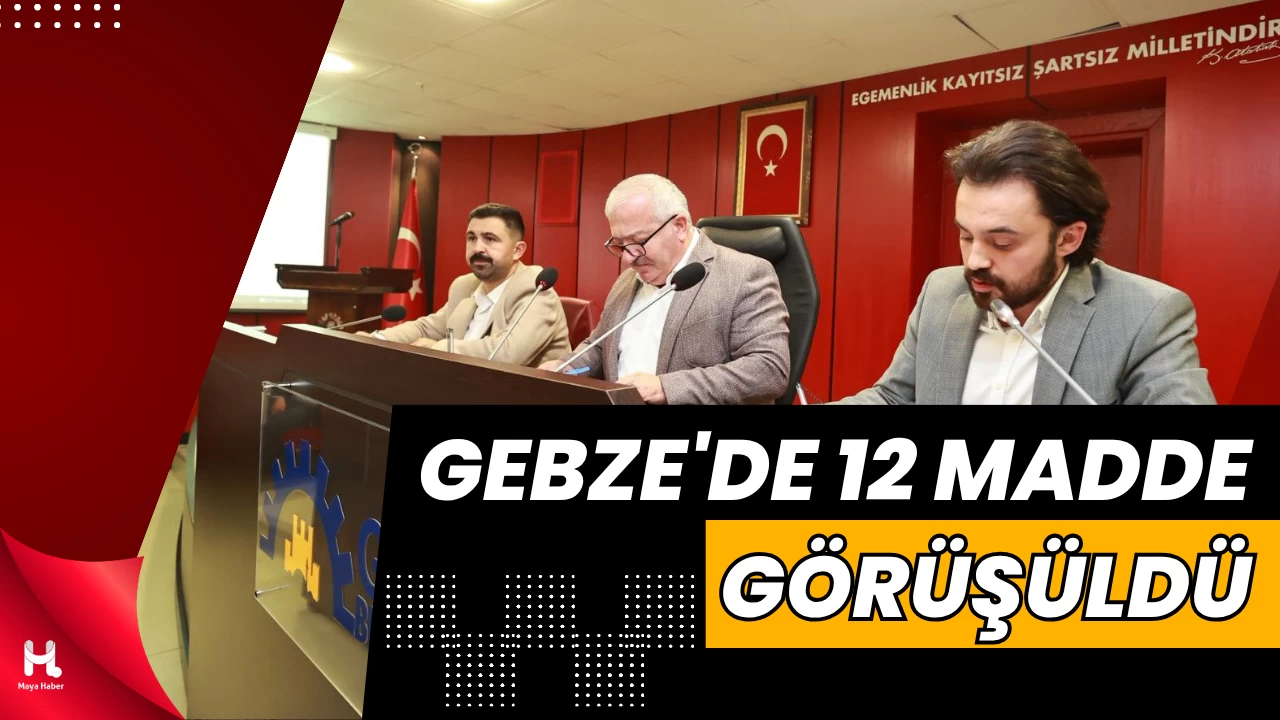 Gebze Meclisi’nde Kasım Ayı Toplantısı Gerçekleşti