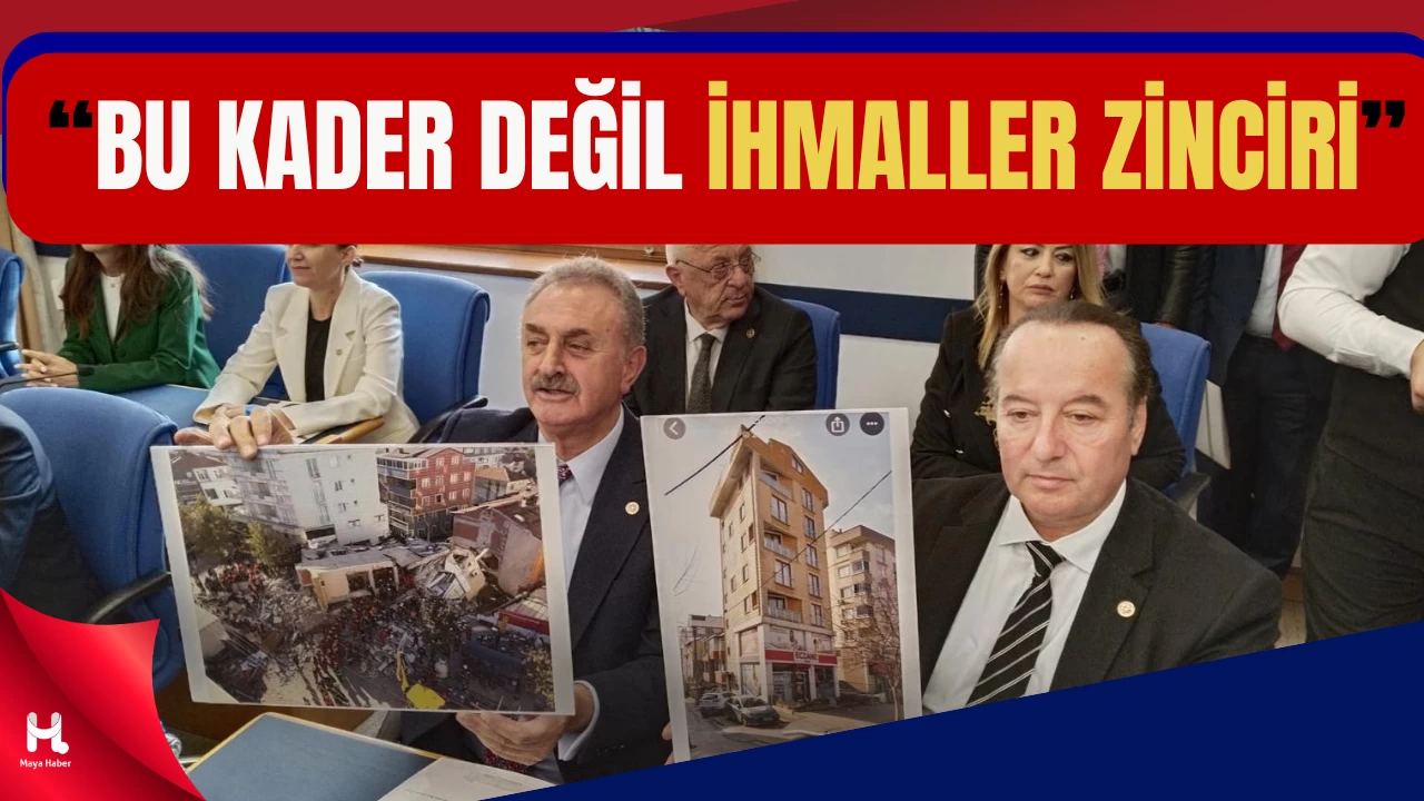 Gebze’de Çöken Bina ve Tahliyeler TBMM Gündeminde