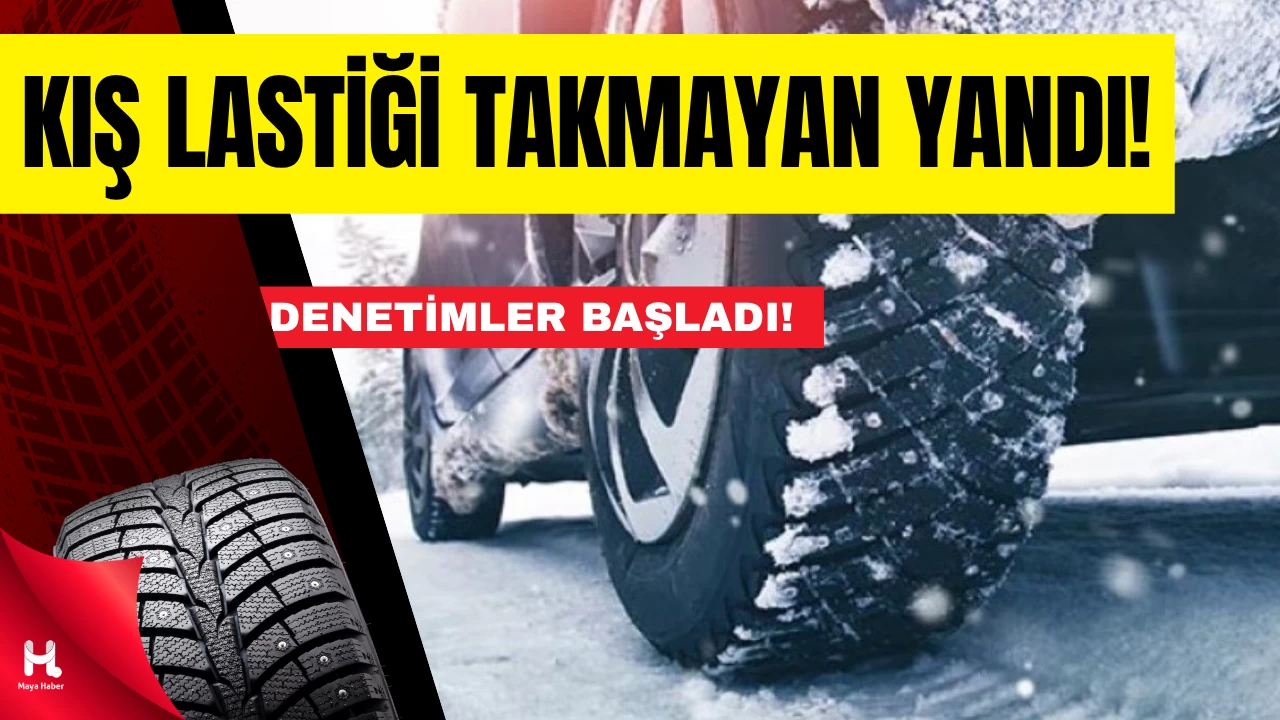 Kış Lastiği Zorunluluğu Başladı: İşte Cezalar