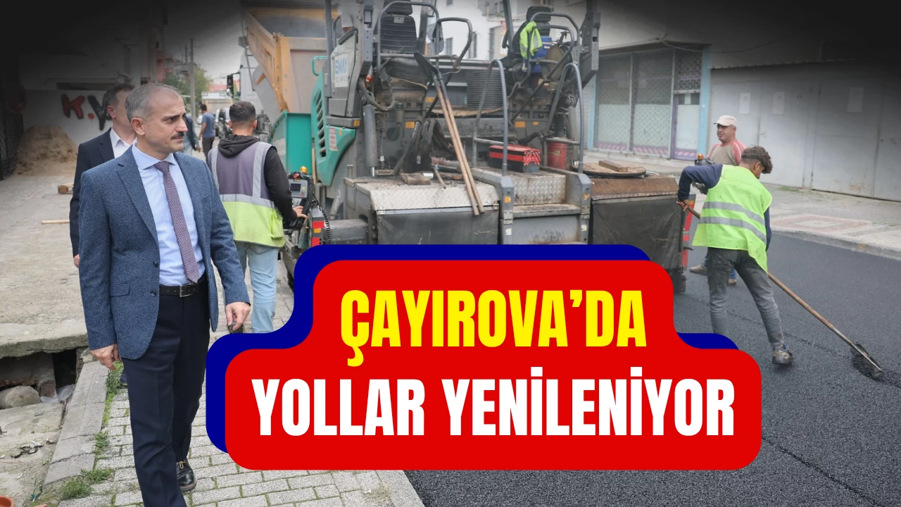 Çayırova Belediyesi 3 mahallede asfalt atağı başlattı