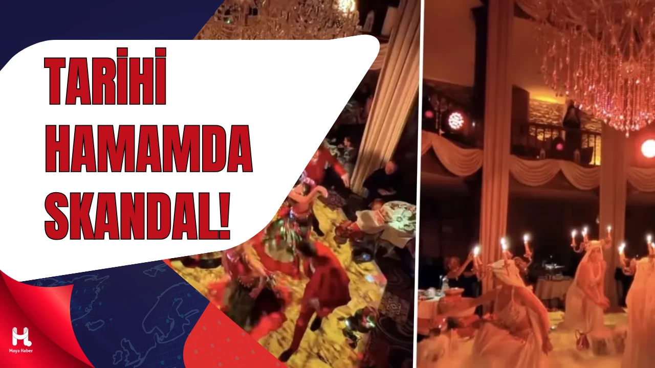 Mimar Sinan’ın Hamamında Skandal! Göbek Taşında Dansöz Görüntüsü