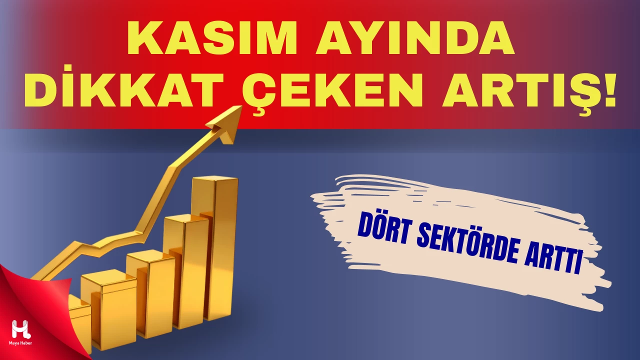 Ekonomik güven endeksi kasım ayında yükseliş gösterdi