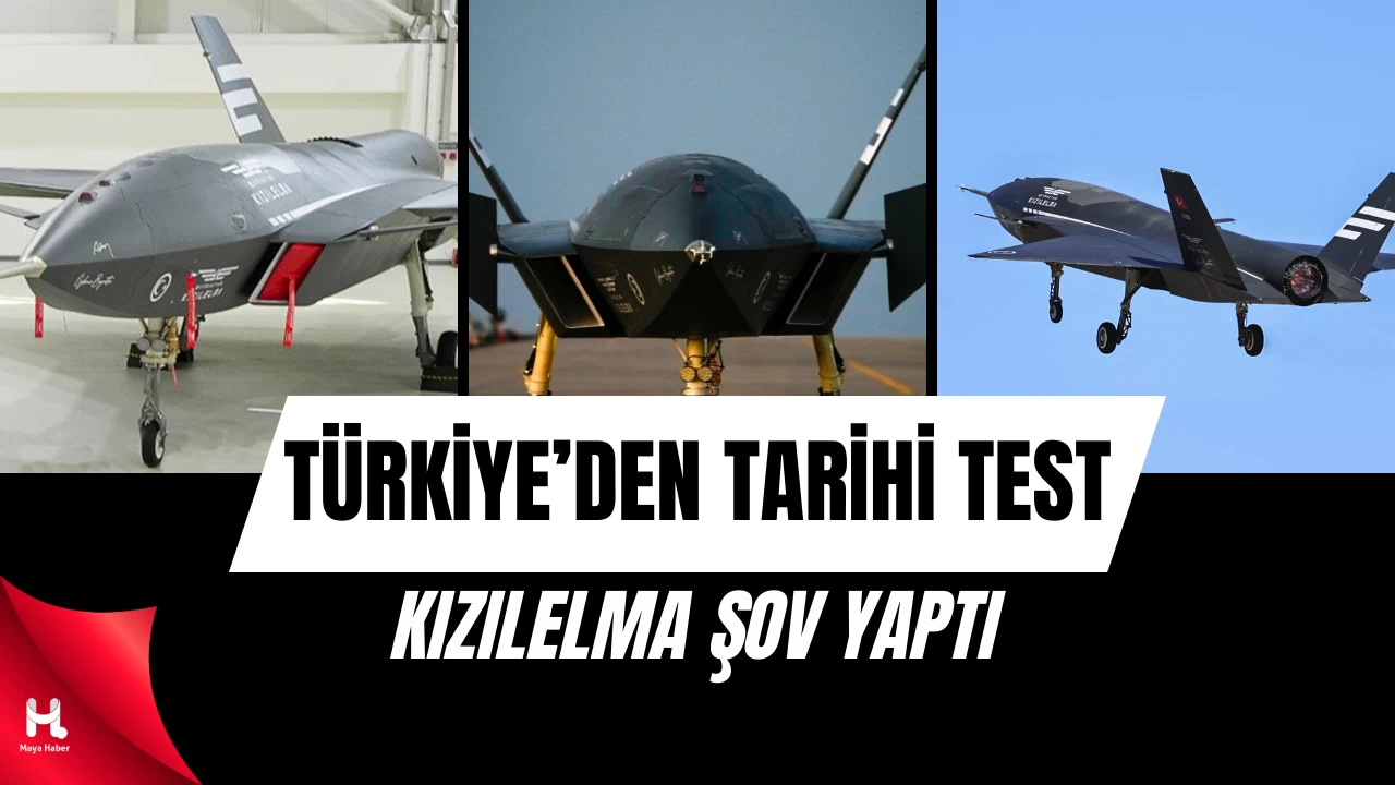 KIZILELMA'nın Tarihi Testi Dünyada Büyük Yankı Uyandırdı