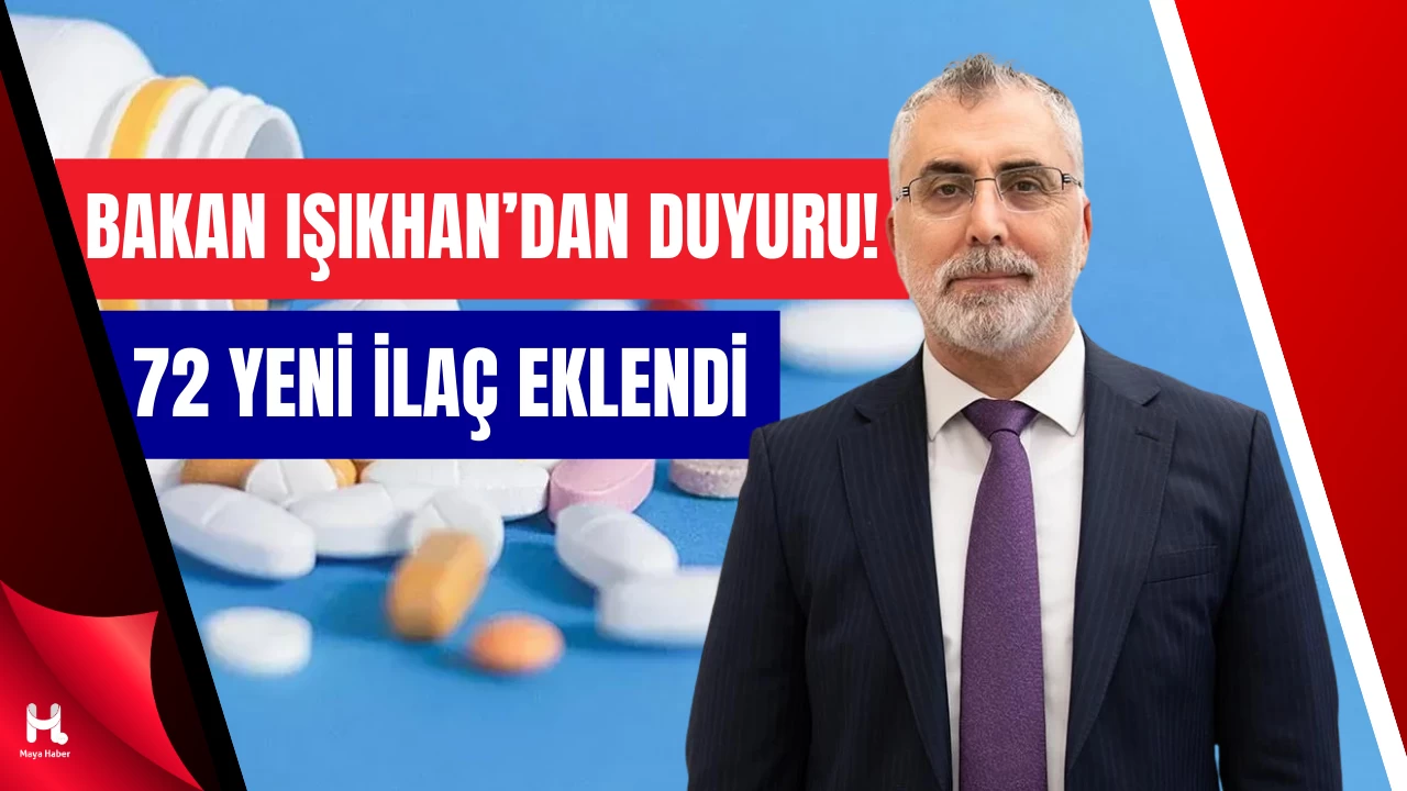 SGK Geri Ödeme Listesi Genişledi: 72 Yeni İlaç Eklendi