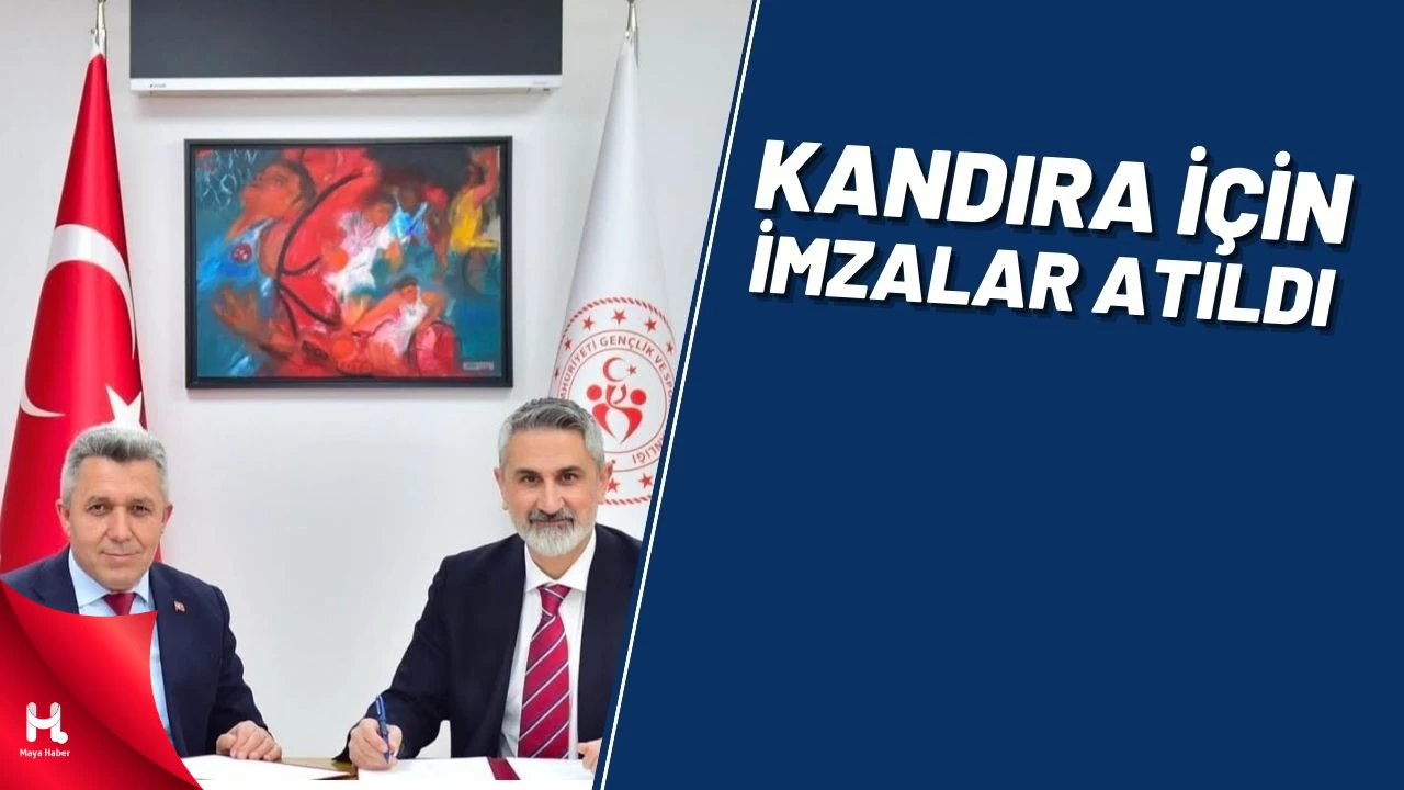 Kandıra İçin İmzalar Atıldı: Yeni Spor Tesisleri Geliyor