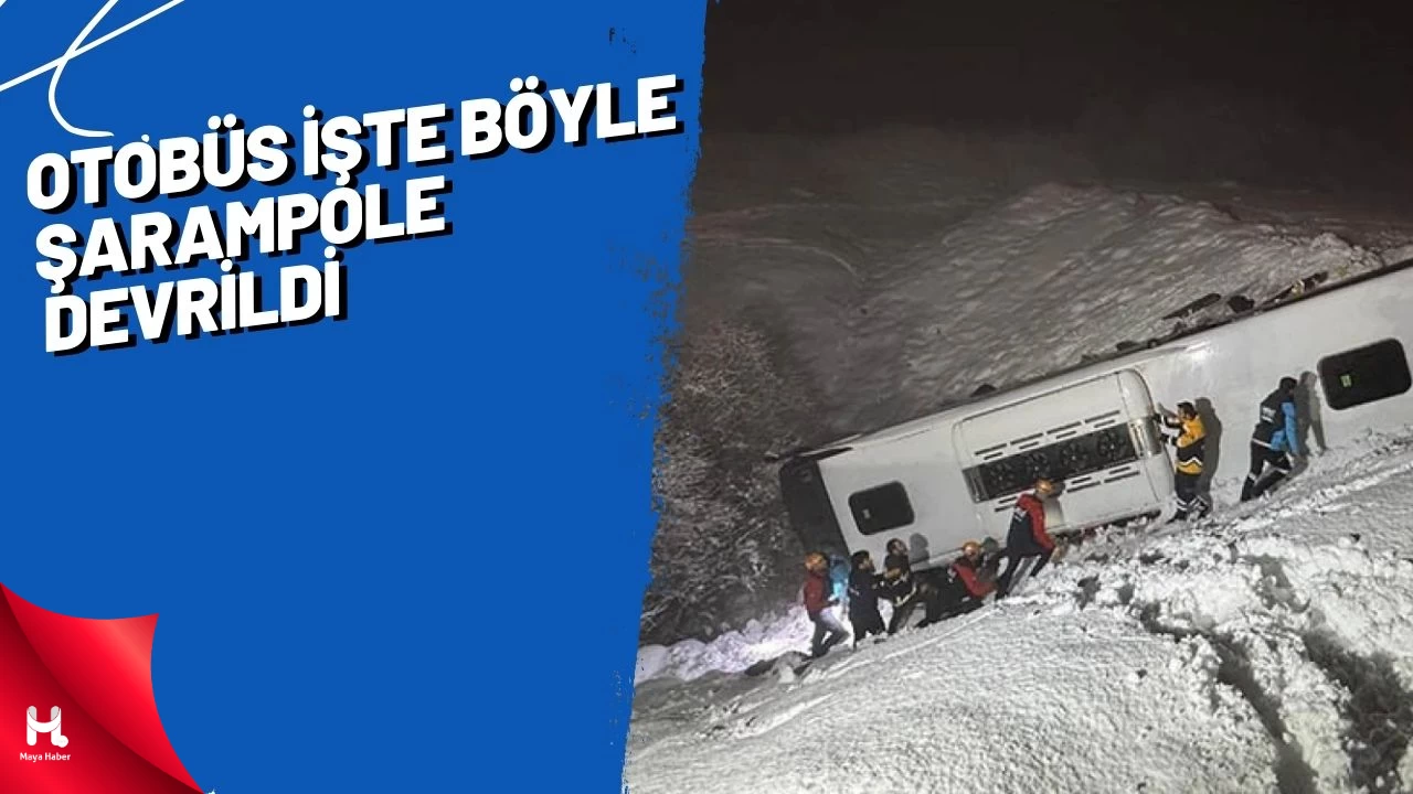 Bingöl-Diyarbakır Yolunda Otobüs Kazası: 5 Ölü, 38 Yaralı