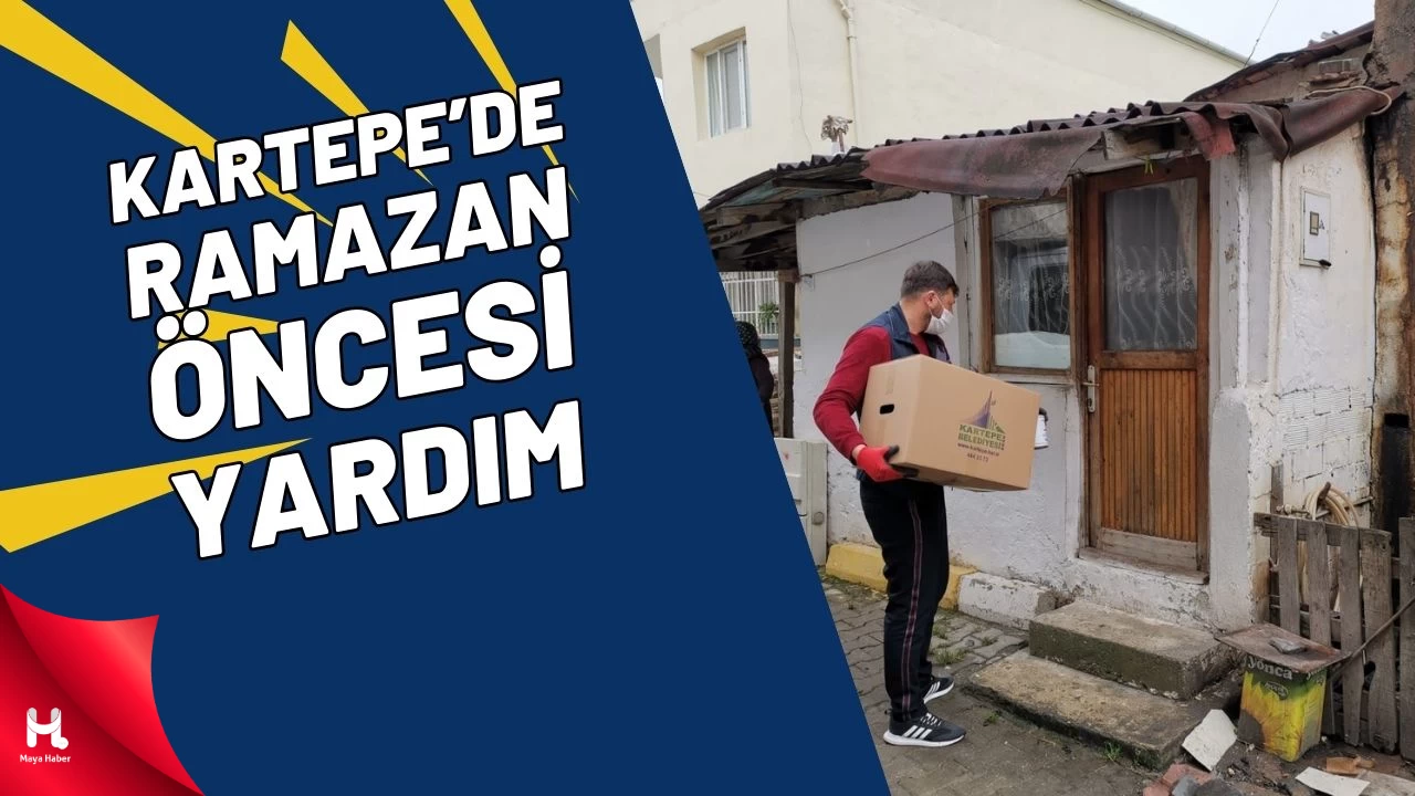 Kartepe'de Ramazan öncesi ihtiyaç sahibi ailelerin yüzleri güldürülüyor
