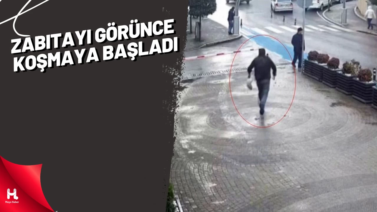 Dilencinin sakat numarası zabıtayı görünce son buldu