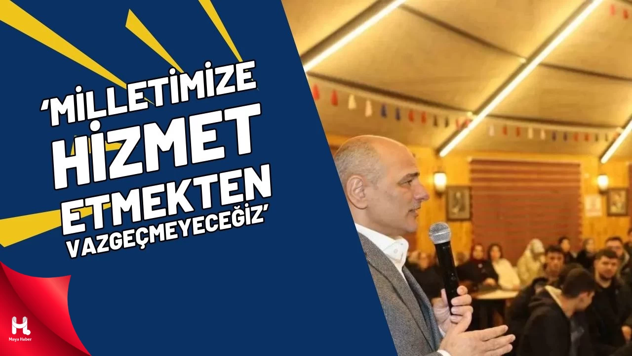 Başkan Söğüt: “Mi̇lleti̇mi̇ze Hi̇zmet Etmekten Vazgeçmeyeceği̇z”