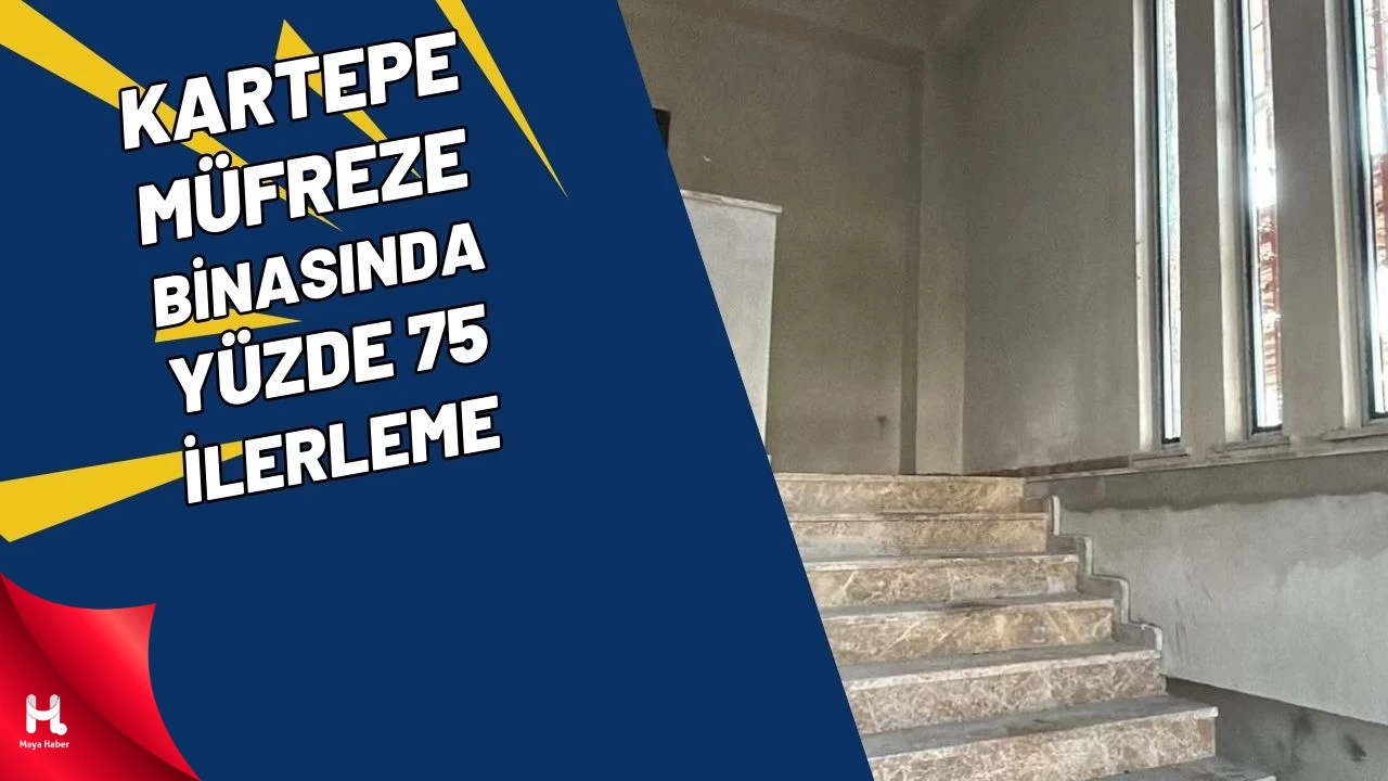 Kartepe Müfreze Binası Yüzde 75 Tamamlandı