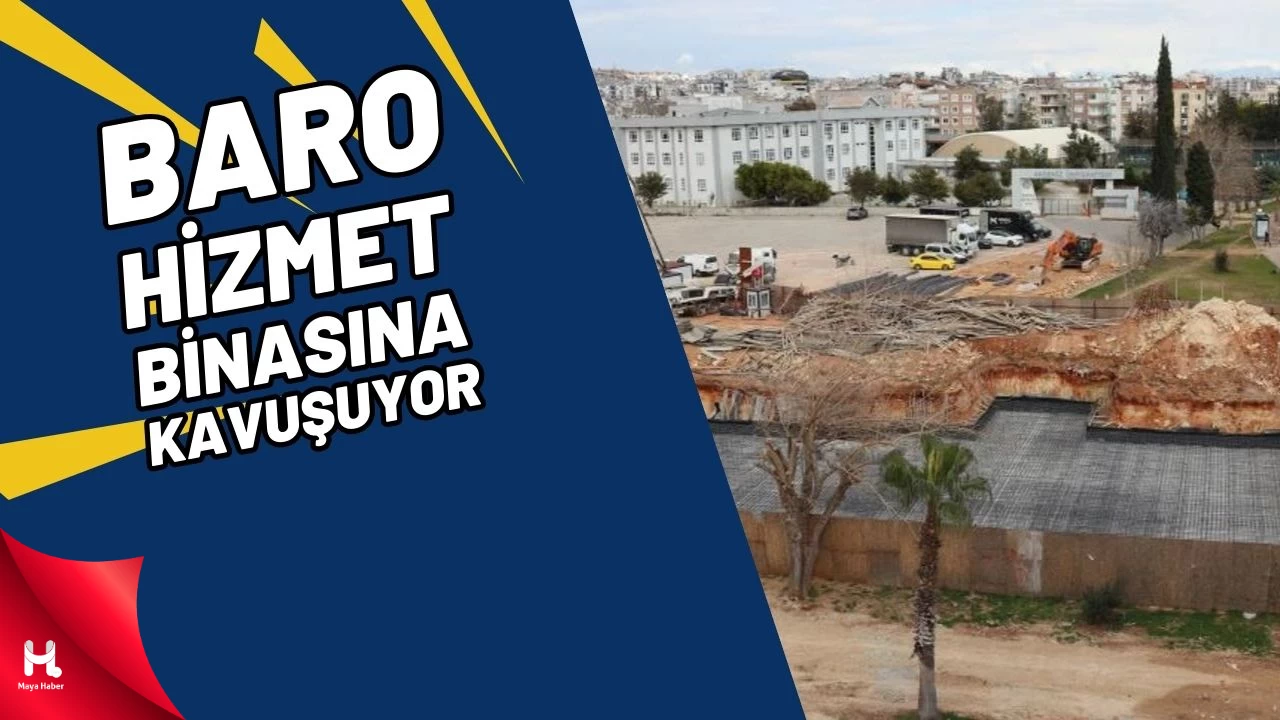 Antalya Barosu Yeni Hizmet Binasına Kavuşuyor
