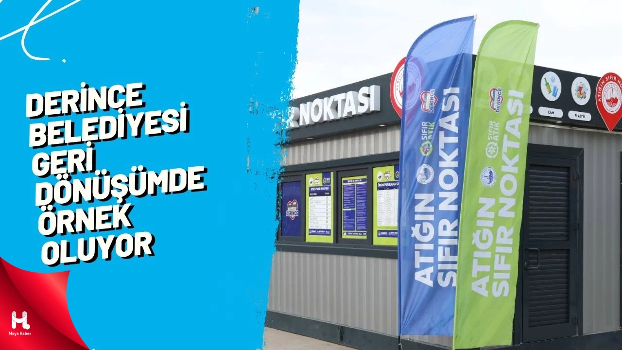 Derince Belediyesi Geri Dönüşümde Örnek Oluyor