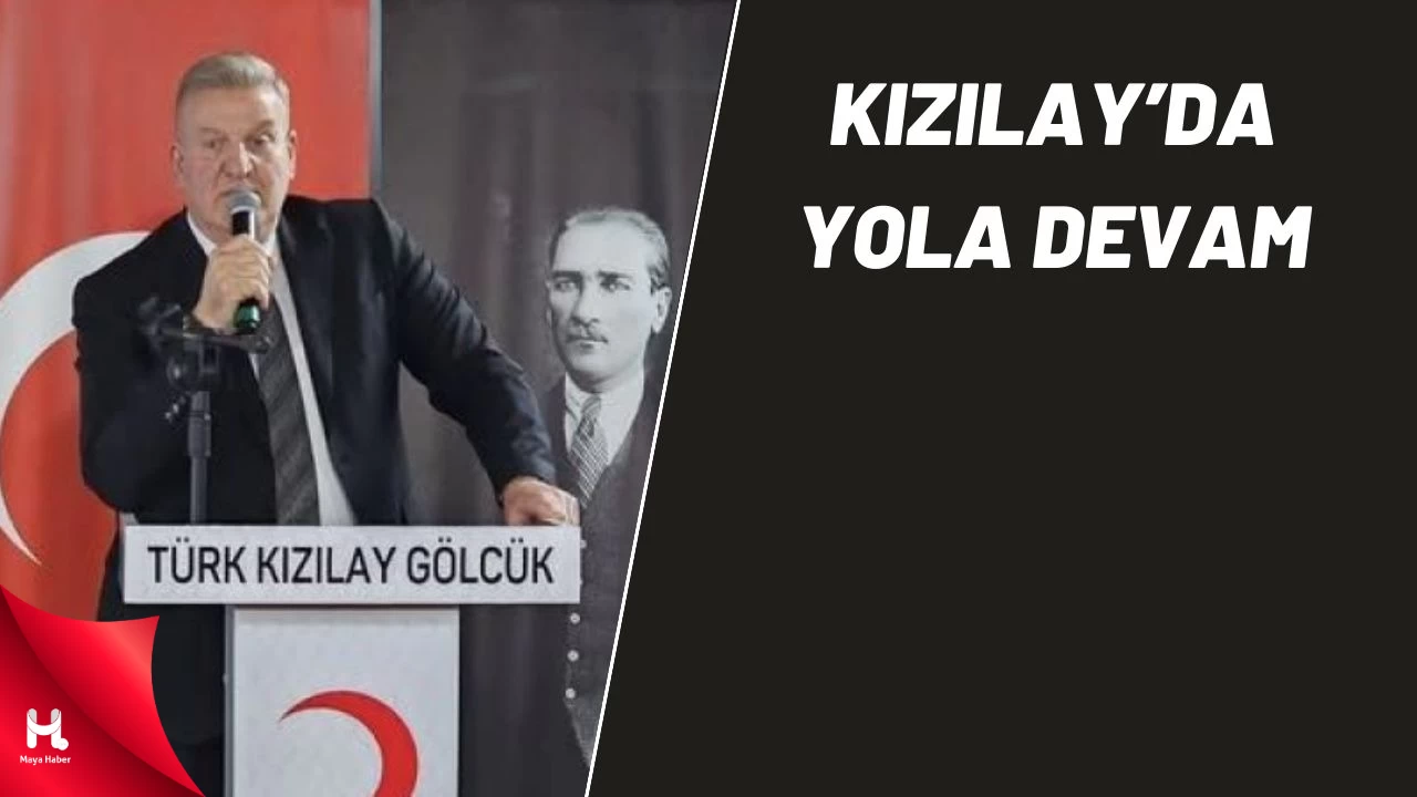 Türk Kızılayı Gölcük Şubesi’nde Orhan Barış yeniden başkan