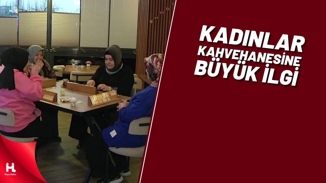 Bursa'da kadınlara özel kahvehane