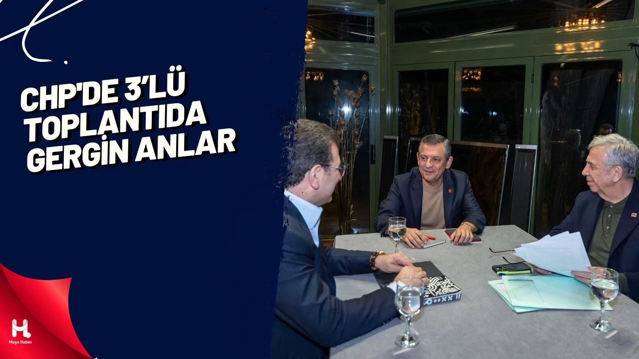 CHP'de 3’lü Toplantıda Gergin Anlar