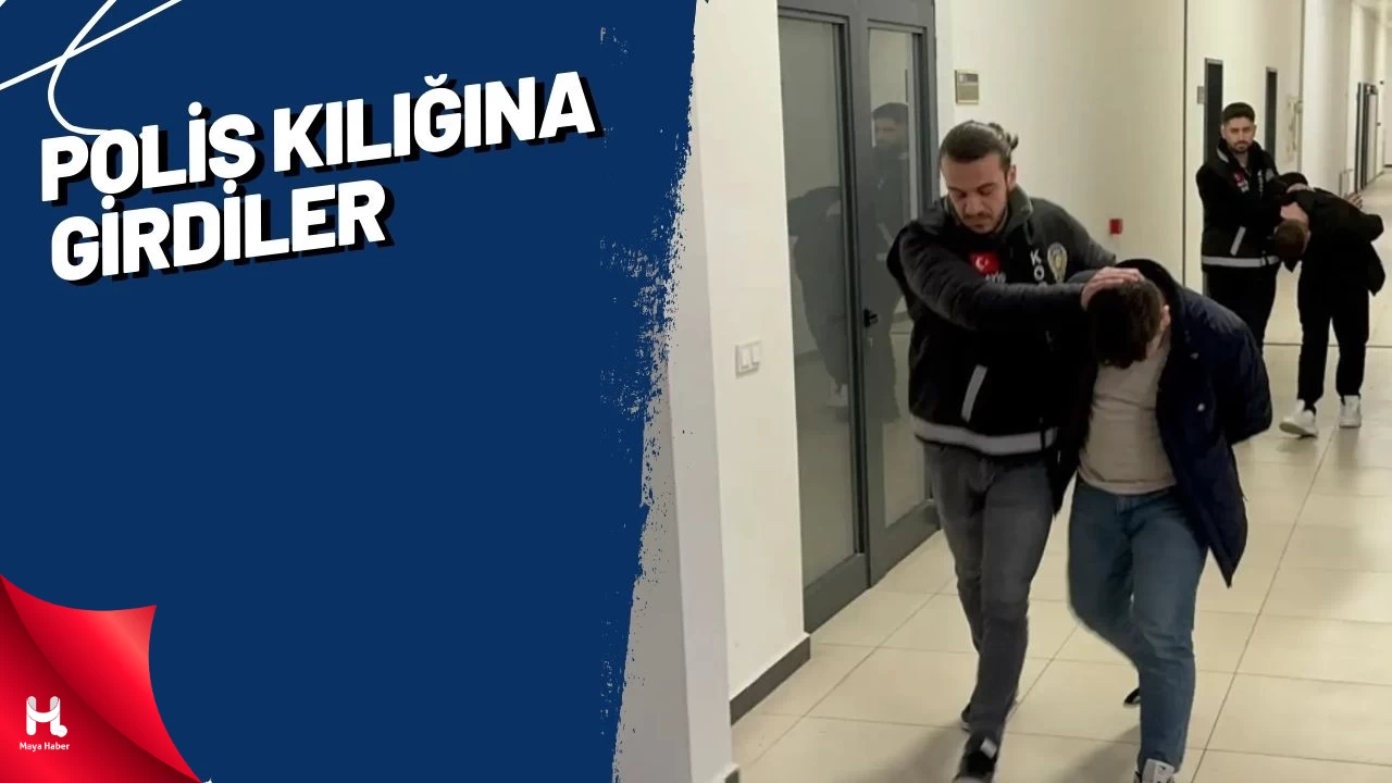 Kocaeli'de Polis Kılığına Giren Hırsızlar Tutuklandı