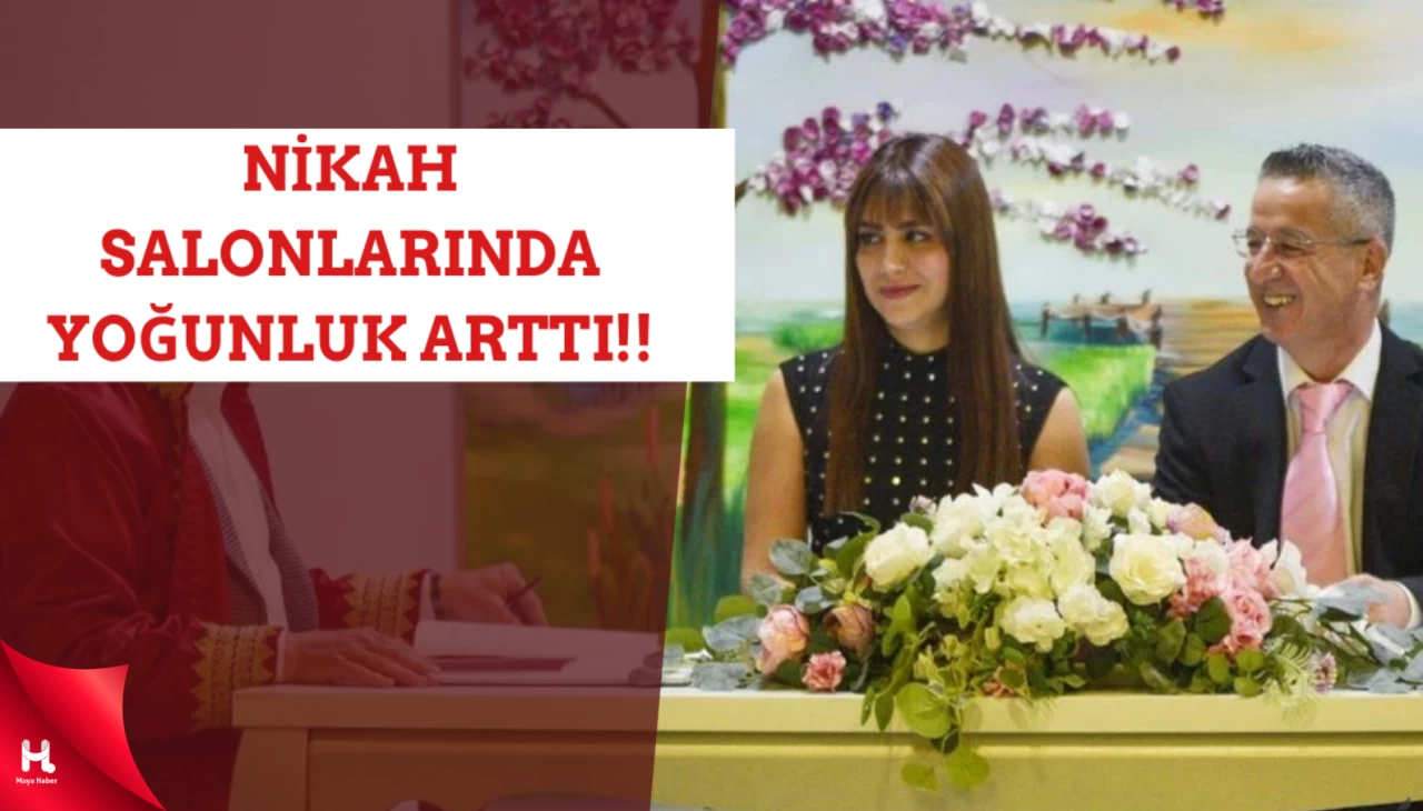 Antalya'da Sevgililer Gününde Nikah Yoğunluğu