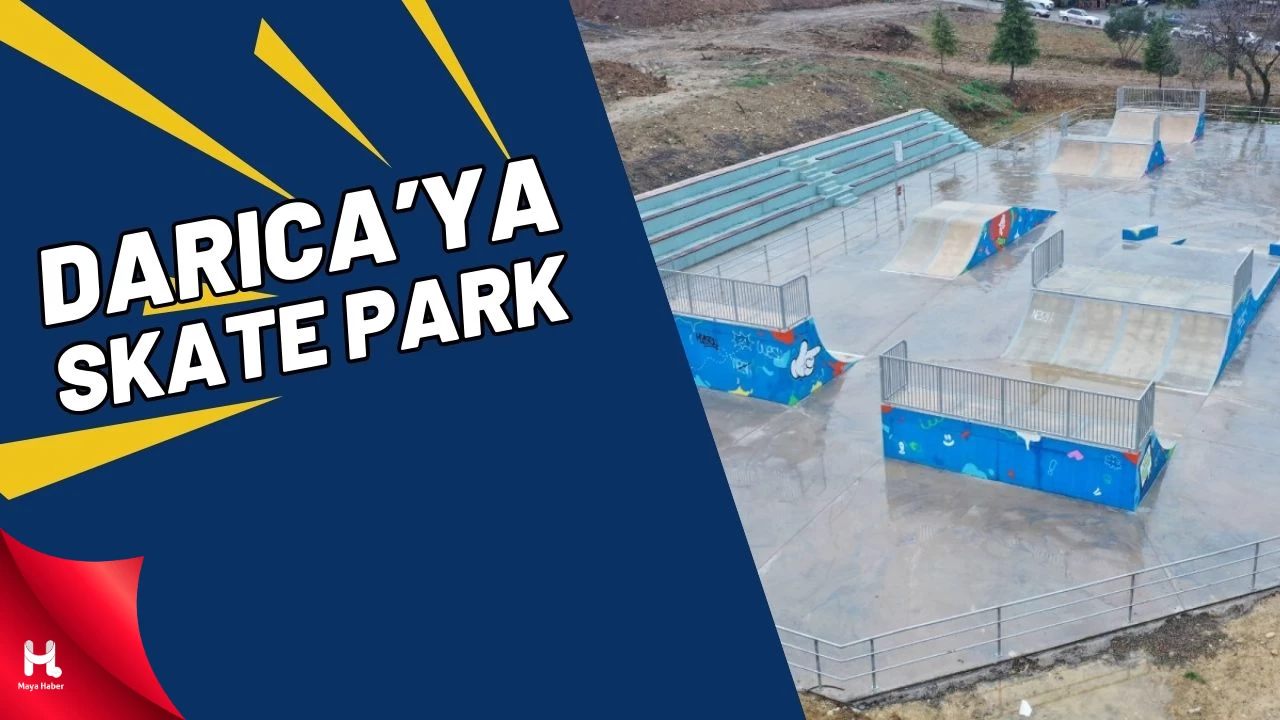 Büyükşehir adrenalin tutkunlarını unutmuyor: Darıca’ya skate park