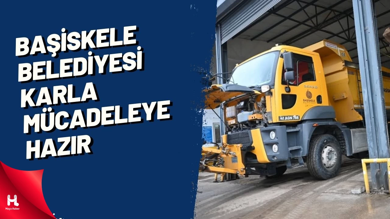 Başiskele Belediyesi Karla Mücadeleye Hazır