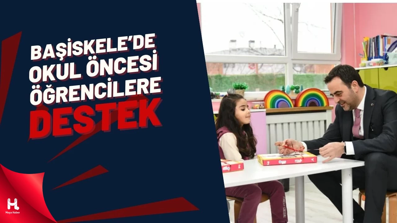 Başiskele’de Okul Öncesi Öğrencilerine Eğitim Seti Desteği
