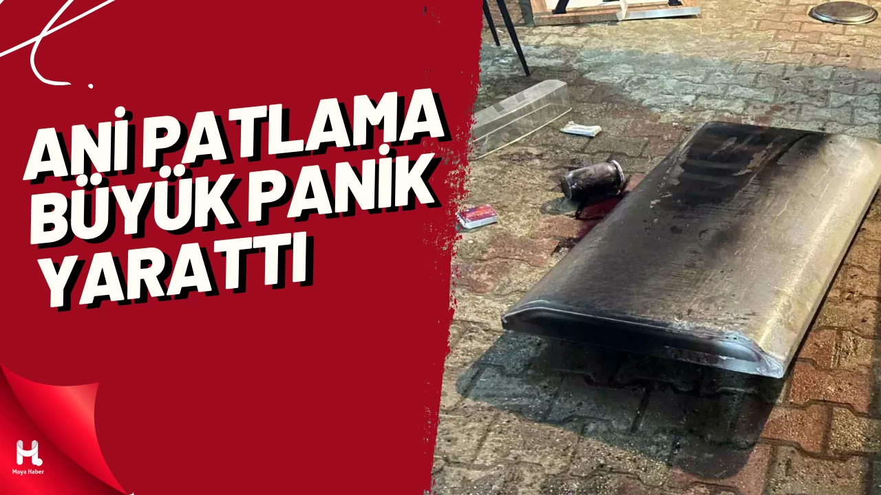Tekirdağ Muratlı'da  Buzdolabı Patladı, Yangın Çıktı