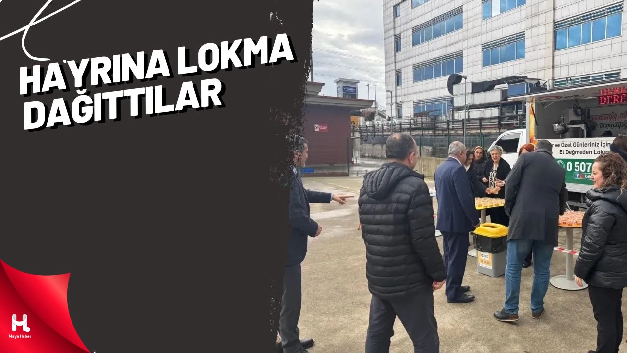 Mehmet Salih Dereli için lokma dağıttılar