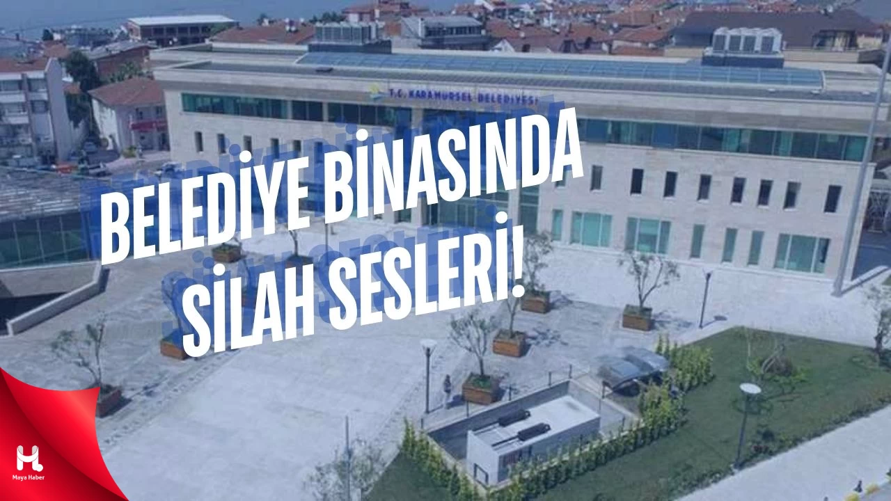 Belediye Binasında Silah Sesleri!