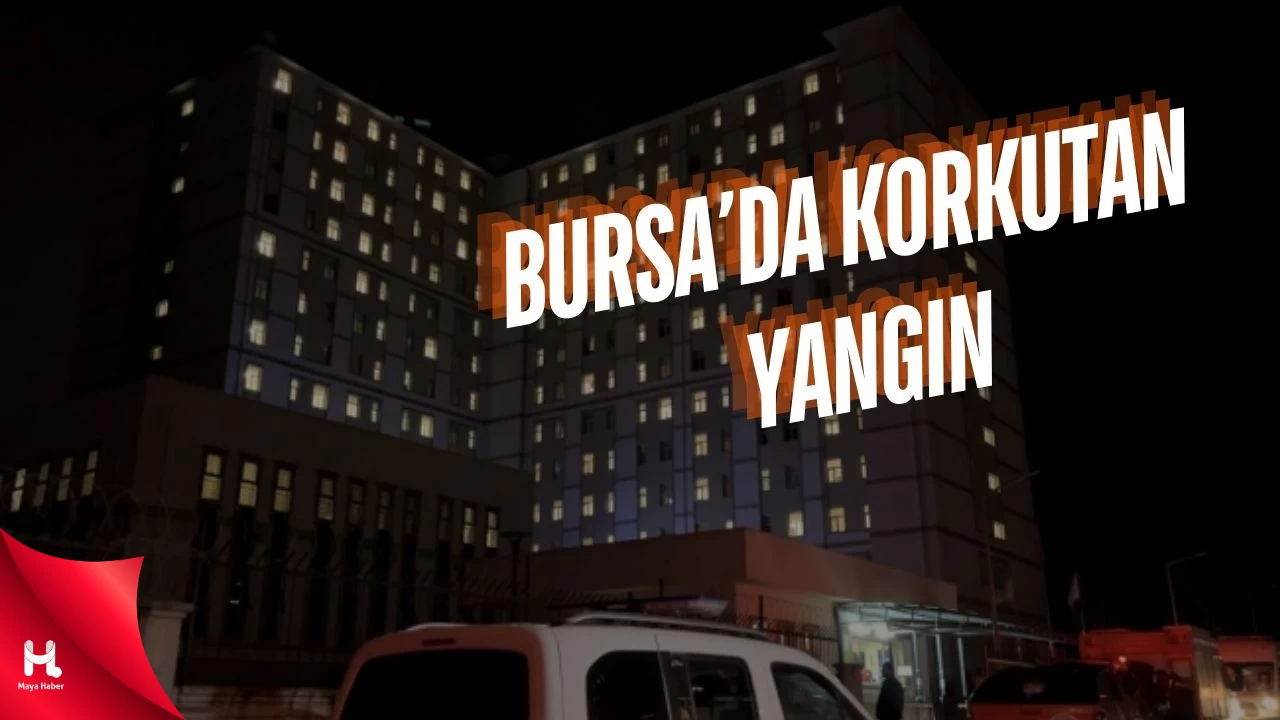 Bursa'da KYK Kız Yurdunda Yangın Paniği