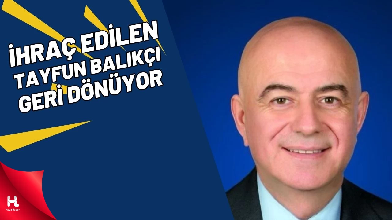Körfez Belediye Başkan Adayı Tayfun Balıkçı CHP'ye Geri Dönüyor