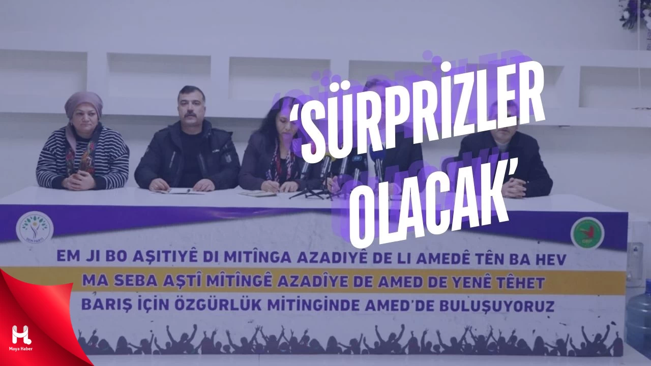 'Diyarbakır Newrozu'nda Sürprizler Olacak'