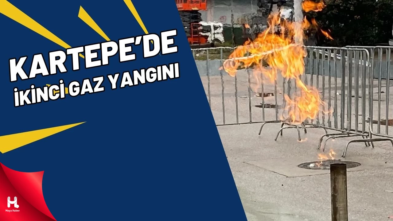 Kartepe’de ikinci gaz yangını: 18 saattir yanıyor
