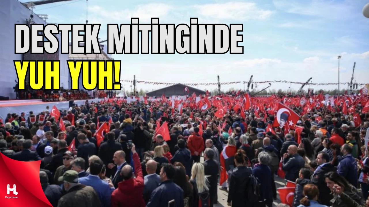 Maltepe'de 'Yuh Yuh' Tepkisi!