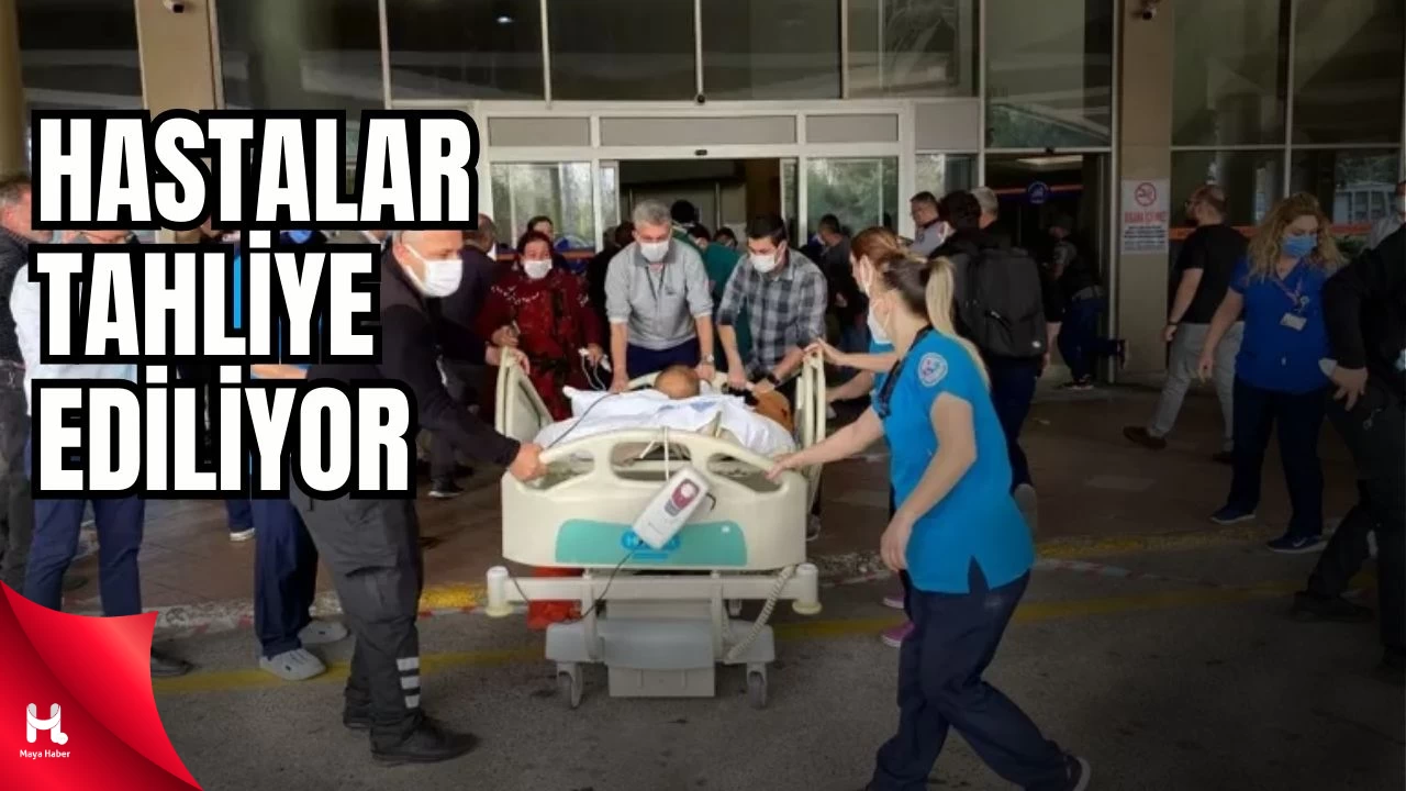 Antalya’da Akdeniz Üniversitesi Hastanesi'nde Yangın