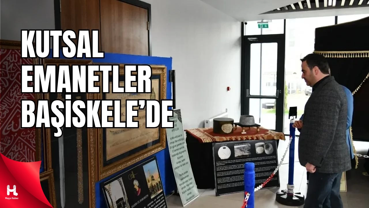 Başiskele’de Kutsal Emanetler Sergisi Ziyarete Açıldı