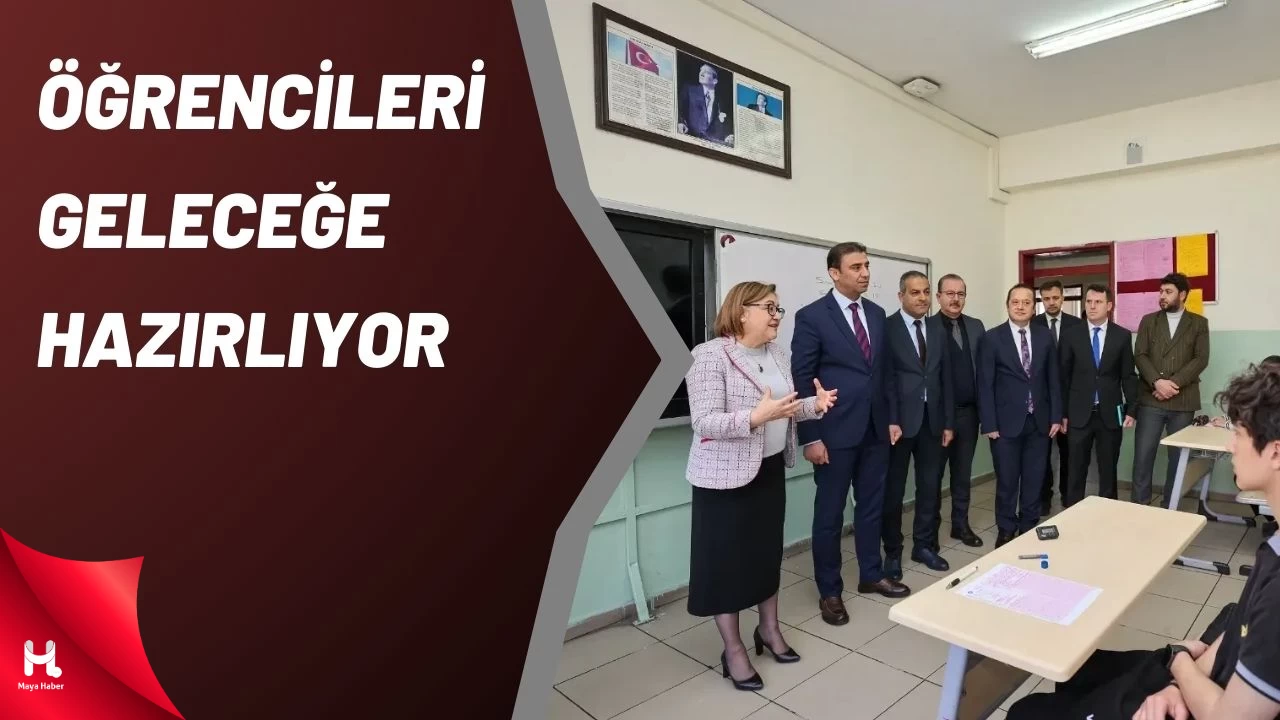 Gaziantep Büyükşehir Öğrencileri Geleceğe Hazırlıyor