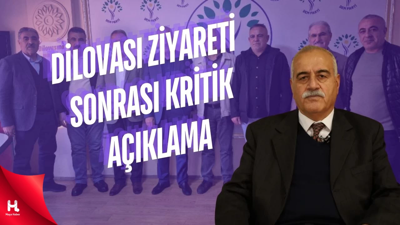 Mustafa Avcı’nın Dilovası Ziyareti Sonrası Kritik Açıklama