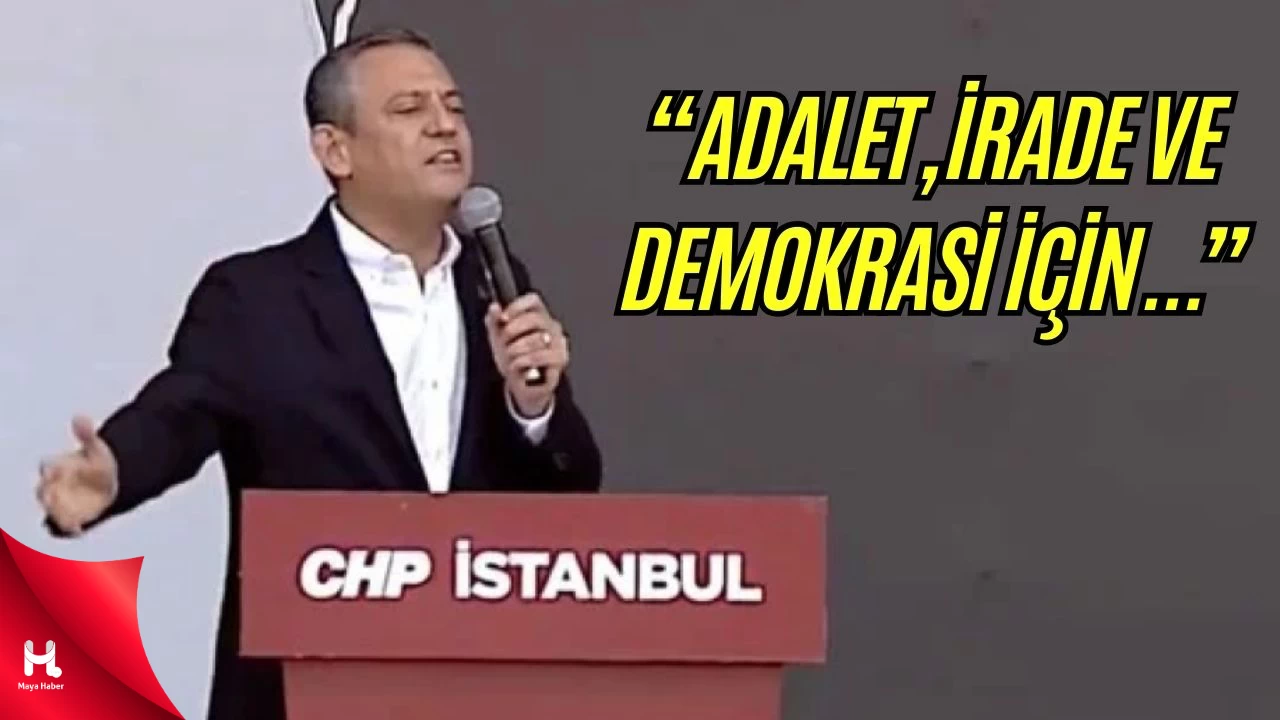 Özgür Özel Yol Haritasını Duyurdu! İşte CHP'nin Yeni Miting Tarihi